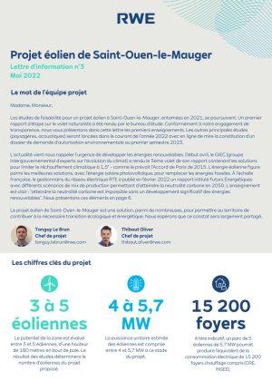 Lettre d'information n°3